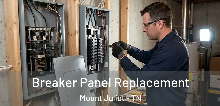 Breaker Panel Replacement Mount Juliet - TN