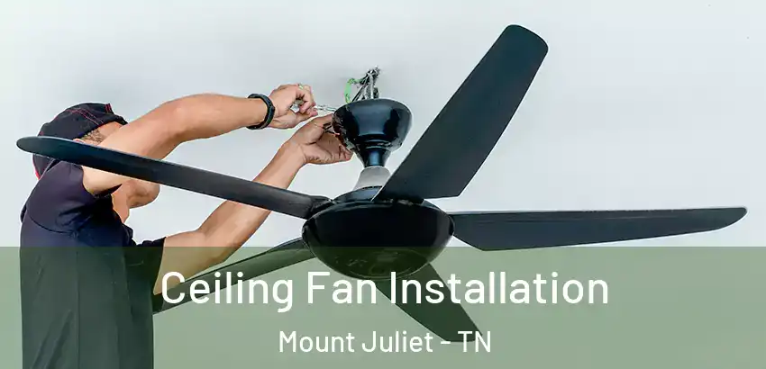 Ceiling Fan Installation Mount Juliet - TN