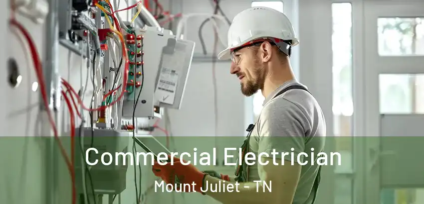  Commercial Electrician Mount Juliet - TN