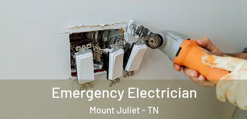  Emergency Electrician Mount Juliet - TN