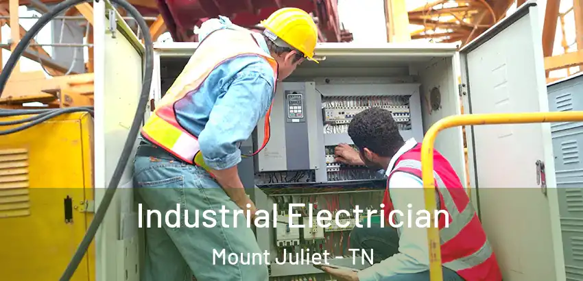  Industrial Electrician Mount Juliet - TN