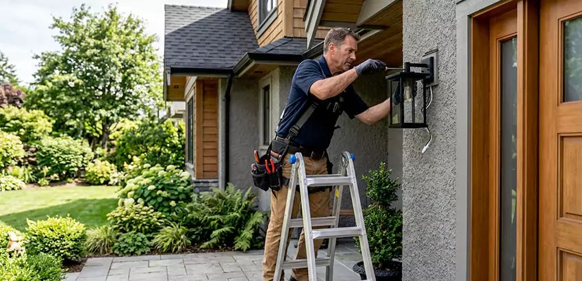 Outdoor and Exterior Light Fixture Installation in Mount Juliet
