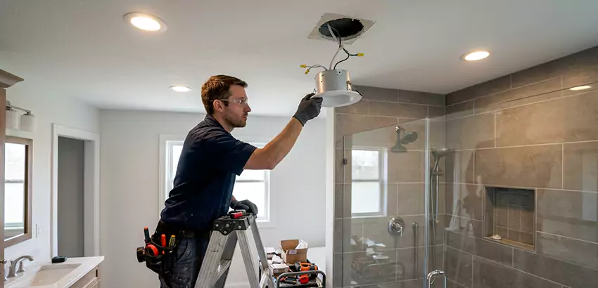 Bathroom and Shower Recessed Lighting Installation in Mount Juliet