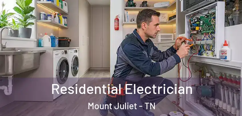  Residential Electrician Mount Juliet - TN