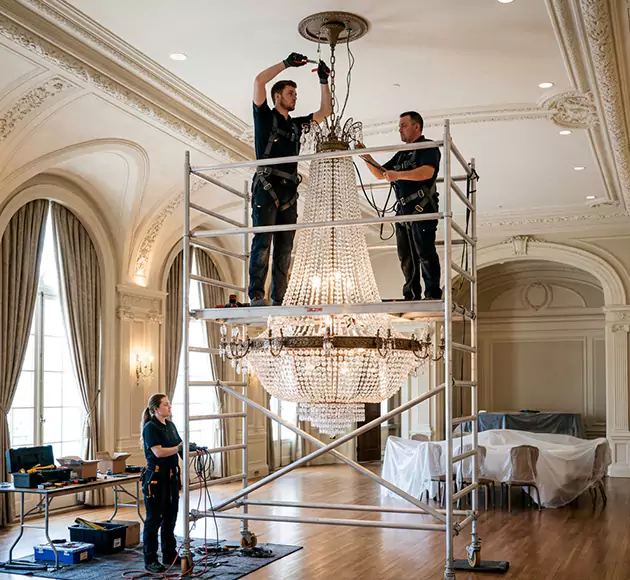 Professional Chandelier Installation: Your Local Fixture Team in Mount Juliet, TN