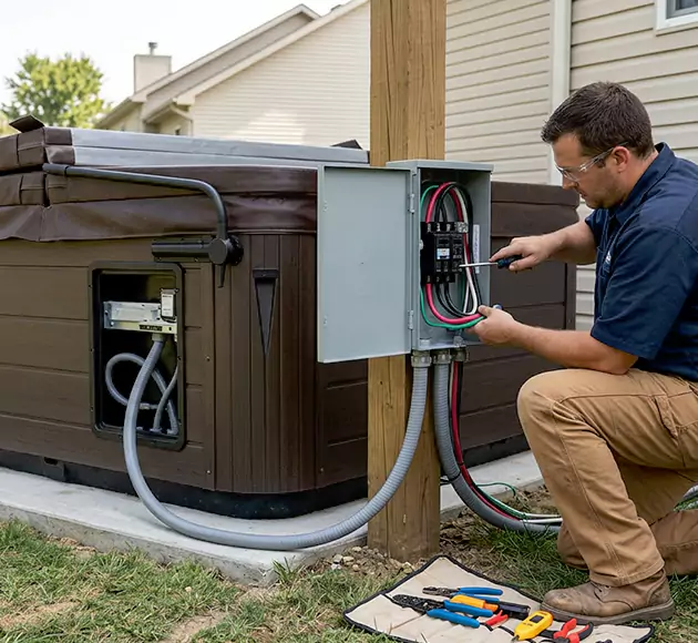 Professional Hot Tub Electrical Installation: Your Local Spa Wiring Team in Mount Juliet, TN