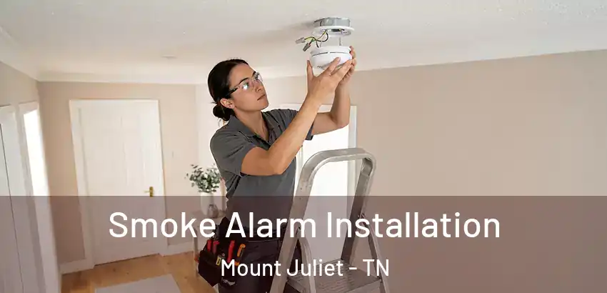  Smoke Alarm Installation Mount Juliet - TN
